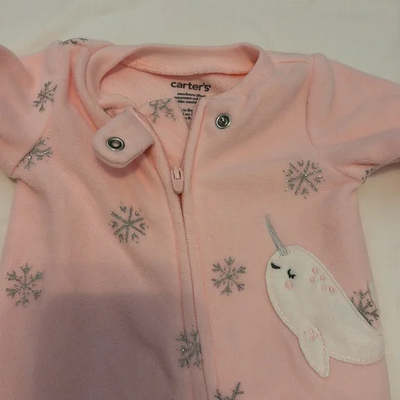 Newborn pajamas. Carter’s,Disney,Pause&Sleep - Picture 5 of 8